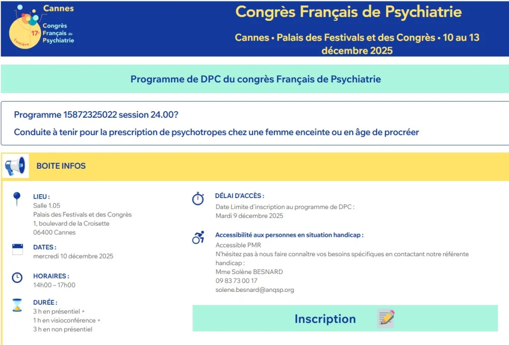 La SMF participe au CFP 2025